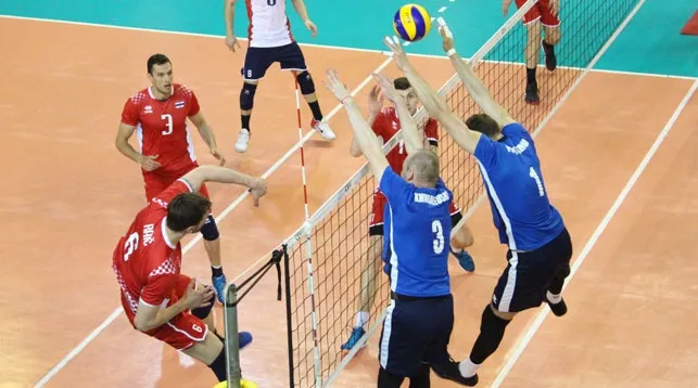 Волейболисты сборной Беларуси победили хорватов в отборе на чемпионат мира