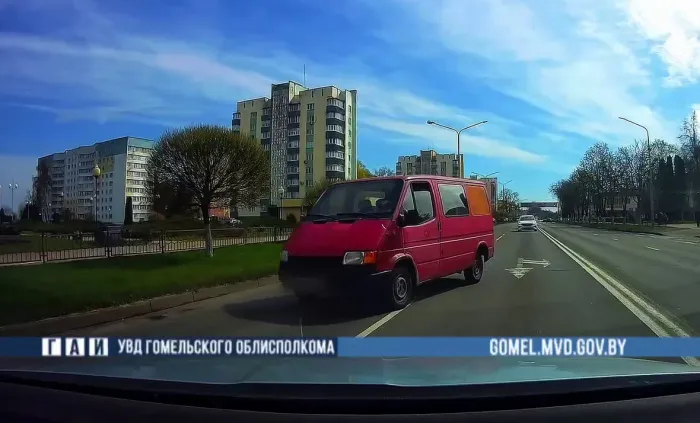Нетрезвого водителя «Ford Transit» задержали в Речице