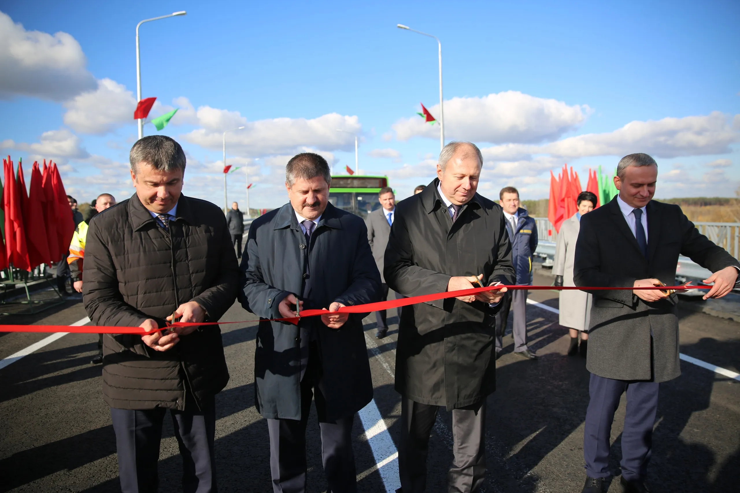 Сергей Румас принял участие в открытии моста через Сож под Гомелем