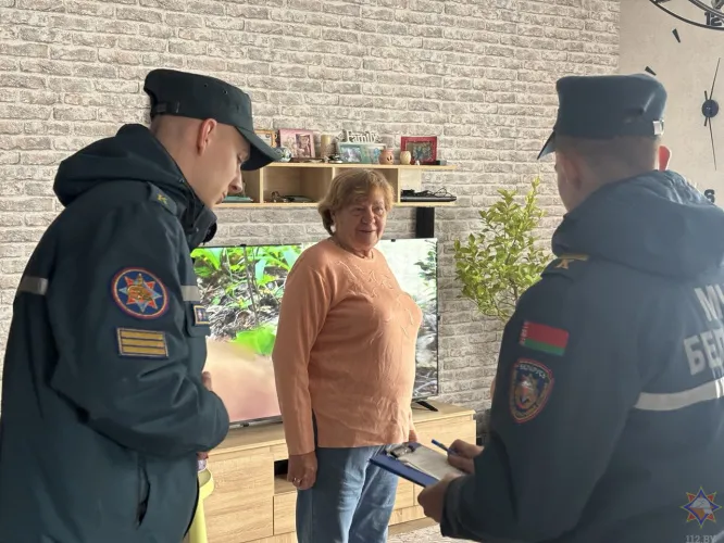 В Речицком районе завершился трёхдневный учебно-полевой сбор курсантов Университета гражданской защиты МЧС