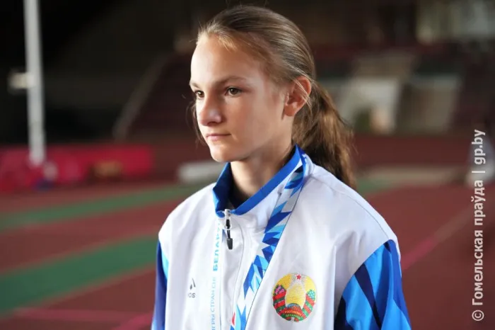 Юная гомельская легкоатлетка завоевала бронзу на II Играх стран СНГ