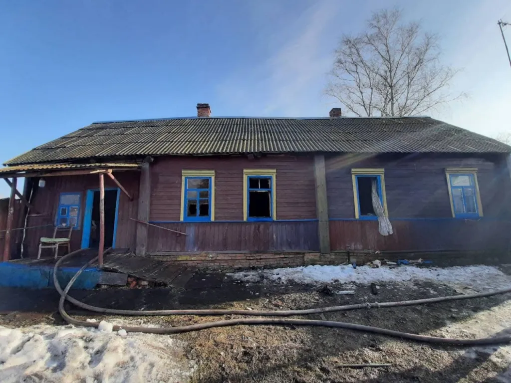 В Буда-Кошелевском районе на пожаре погиб пенсионер 