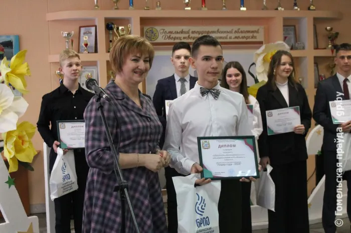 В Гомеле выбрали самого инициативного школьника