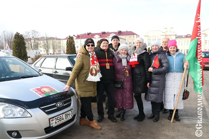 Автопробег, посвященный памяти бойцов 8-го штрафбата, прошел в Рогачеве