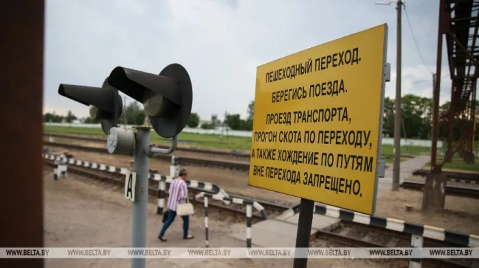 Пенсионерка шла по краю перрона и получила травму при отправлении поезда в Гомельском районе