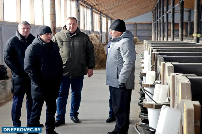 Министр сельского хозяйства и продовольствия Юрий Горлов посетил Речицкий район