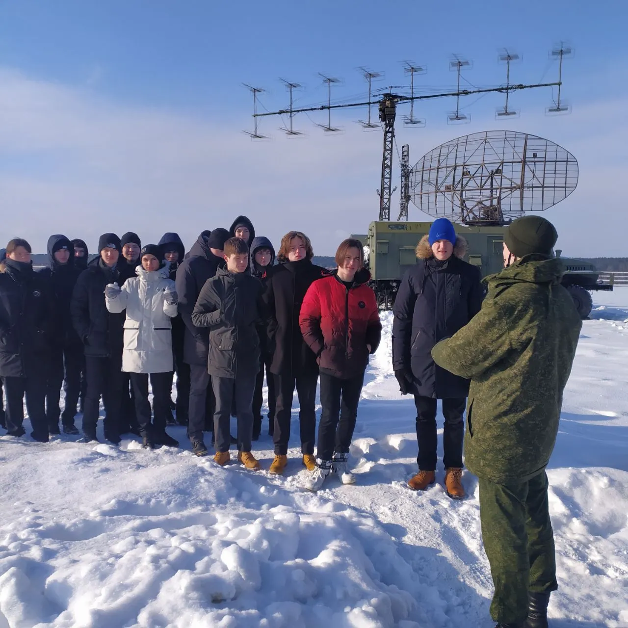 В Урицкой воинской части провели день открытых дверей