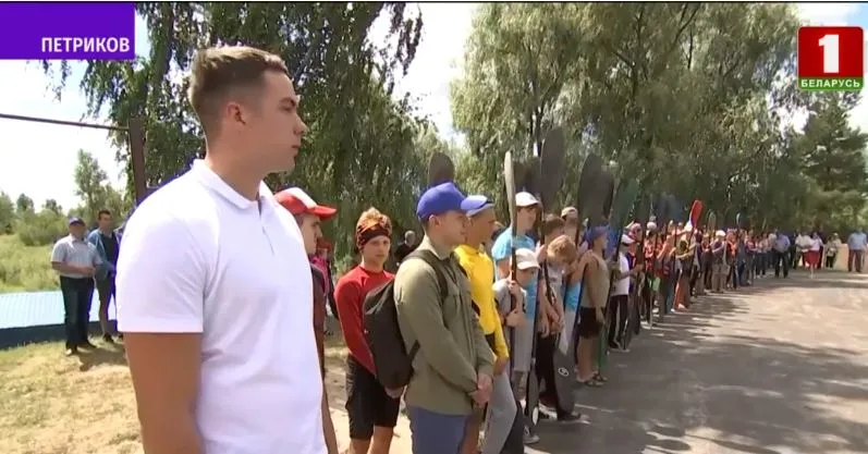 В Петрикове открыли новое здание гребной базы