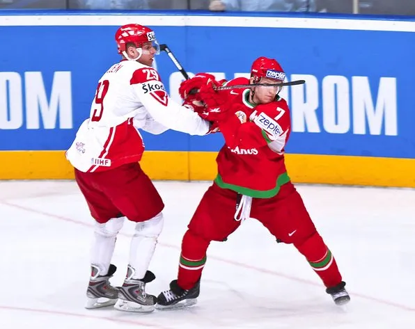 Сборная Беларуси обыграла Данию на чемпионате мира по хоккею
