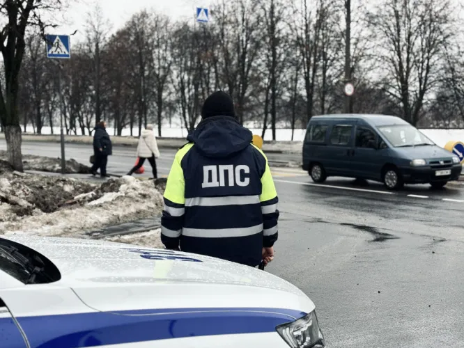 С 19 по 26 декабря сотрудники ГАИ проводят профилактическое мероприятие «Уступи дорогу пешеходу»