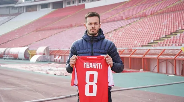 Сербский полузащитник Мирко Иванич перешел из БАТЭ в "Црвену Звезду"