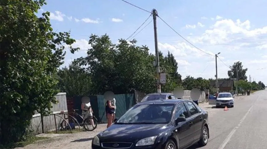В Жлобинском районе автомобиль сбил внезапно выбежавшего на дорогу мальчика