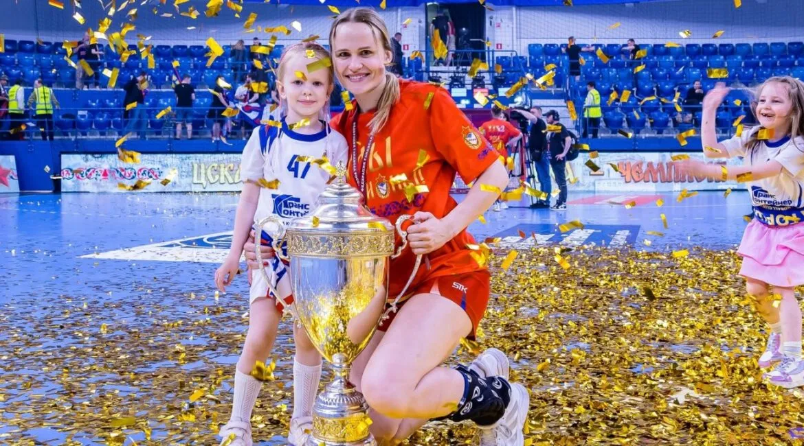 Белоруска в очередной раз стала чемпионкой России по гандболу