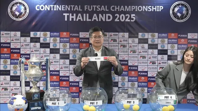 Определились соперники сборной Беларуси по футзалу на турнире Continental Futsal Championship 2025