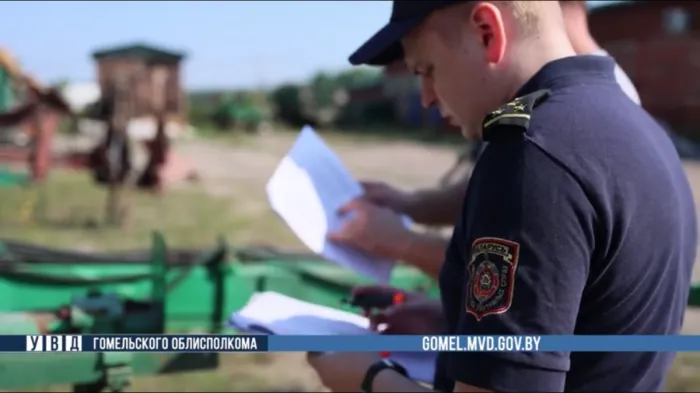 Милиция Гомельской области пресекла хищения топлива и зерна во время уборочной кампании