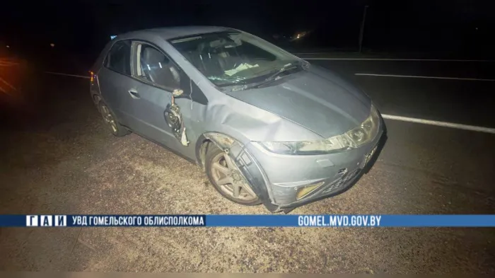 В Гомеле водитель легковушки не справилась с управлением, пострадал подросток 