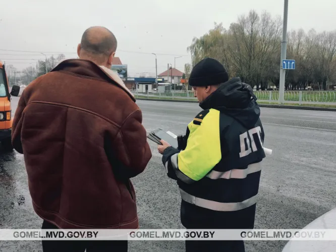 ГАИ усиленно отработает все районы Гомельщины