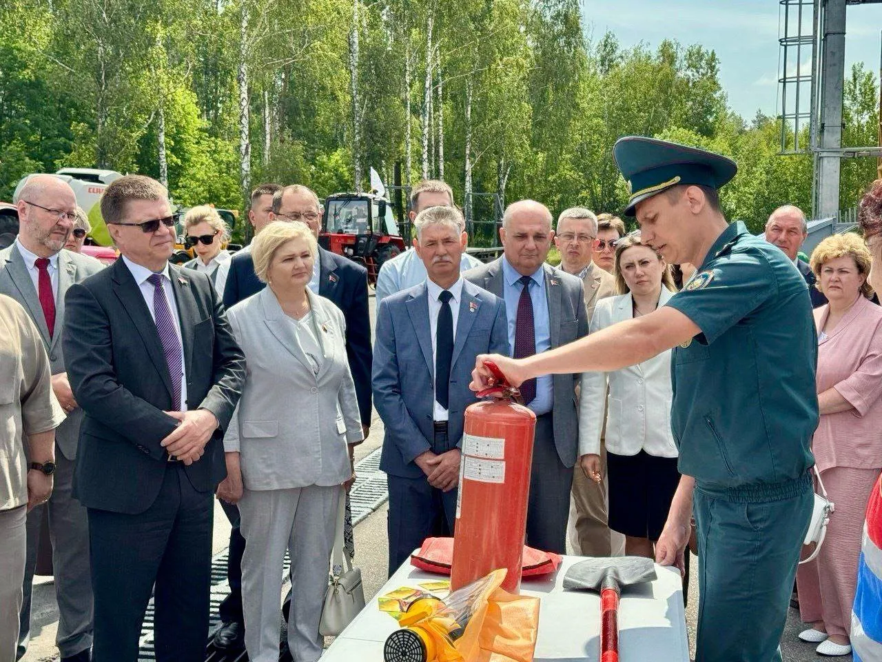 В Мозыре говорили о новых подходах по контролю за охраной труда в сельском хозяйстве, которые внедряют по инициативе профсоюзов