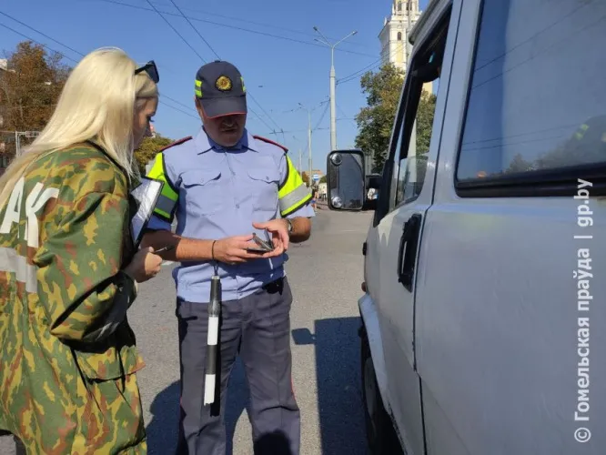День без автомобиля: экологи проверили автотранспорт жителей Гомельской области 