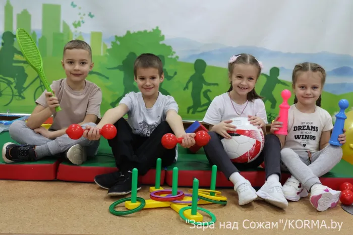 В Корме торжественно открыли обновлённый физкультурно-оздоровительный комплекс