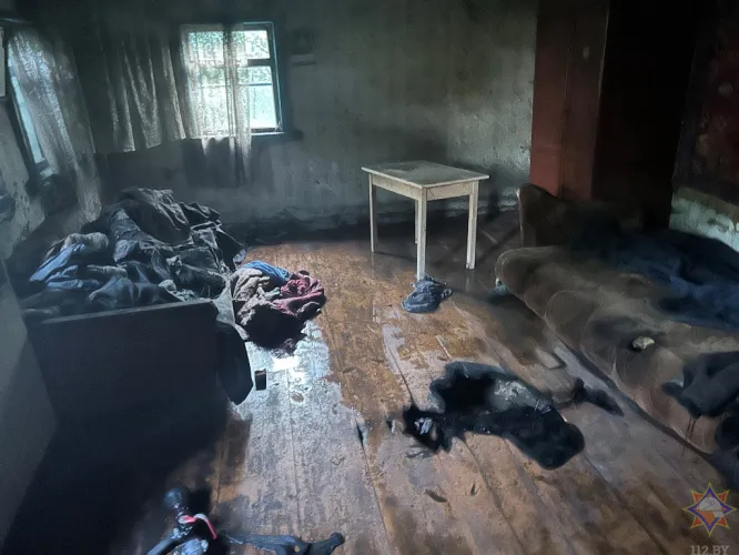 На пожаре в Калинковичском районе погиб мужчина