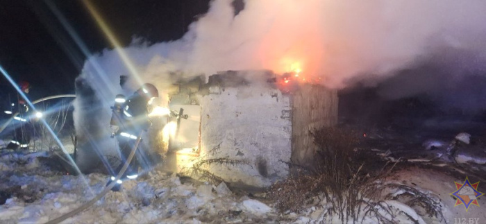 Пожар в бане унес жизнь мужчины из Гомельского района
