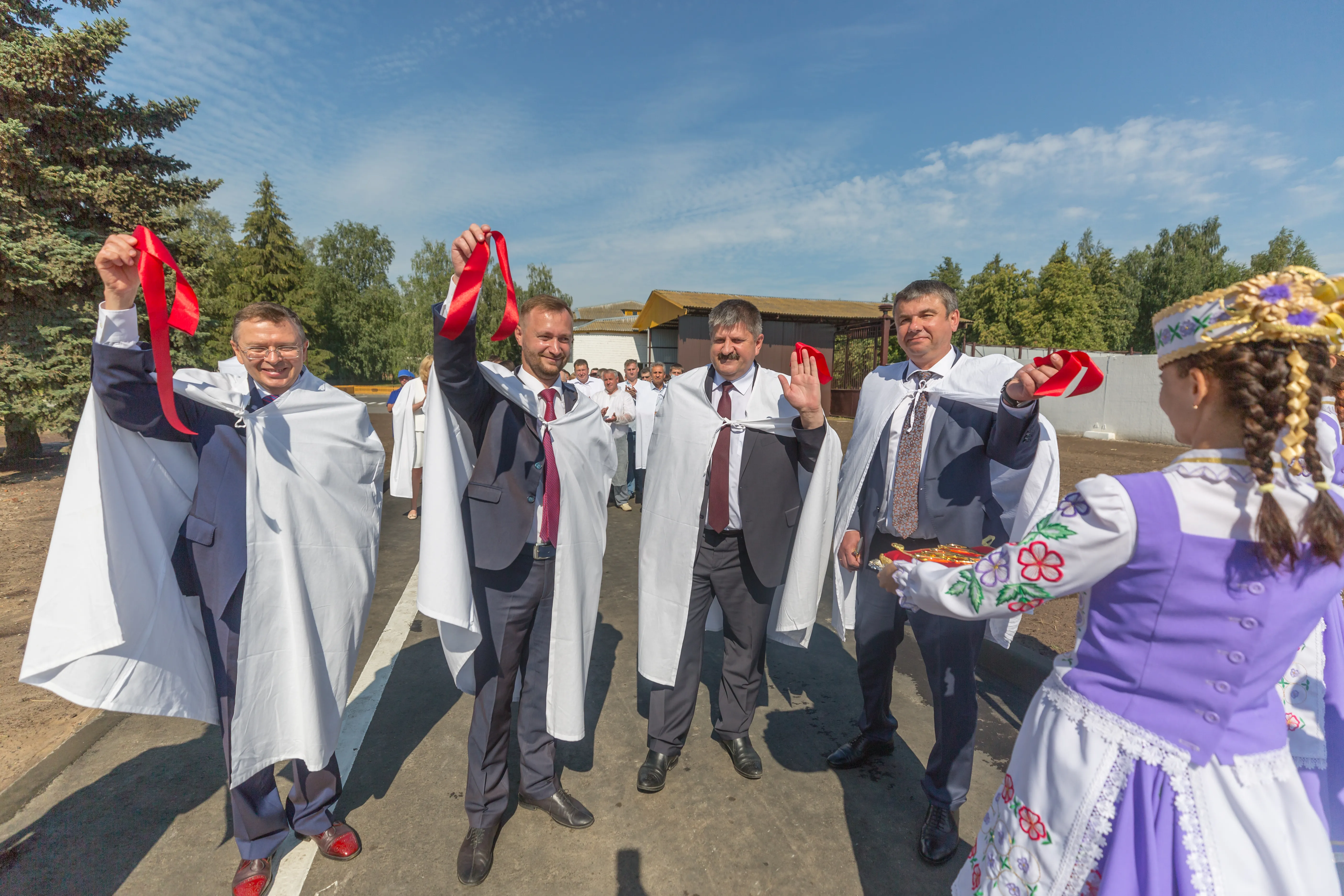  В агрогородке Коммунар Буда-Кошелевского района после масштабной реконструкции открылся бройлерный цех РУП «Белоруснефть-Особино»