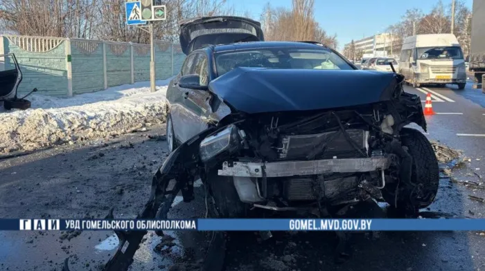 В Гомеле в ДТП пострадала женщина-пассажир 