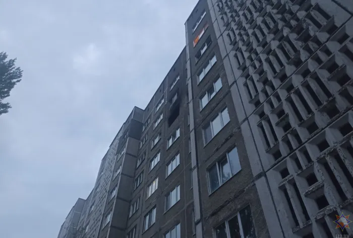 В Светлогорске на пожаре спасли шестерых человек