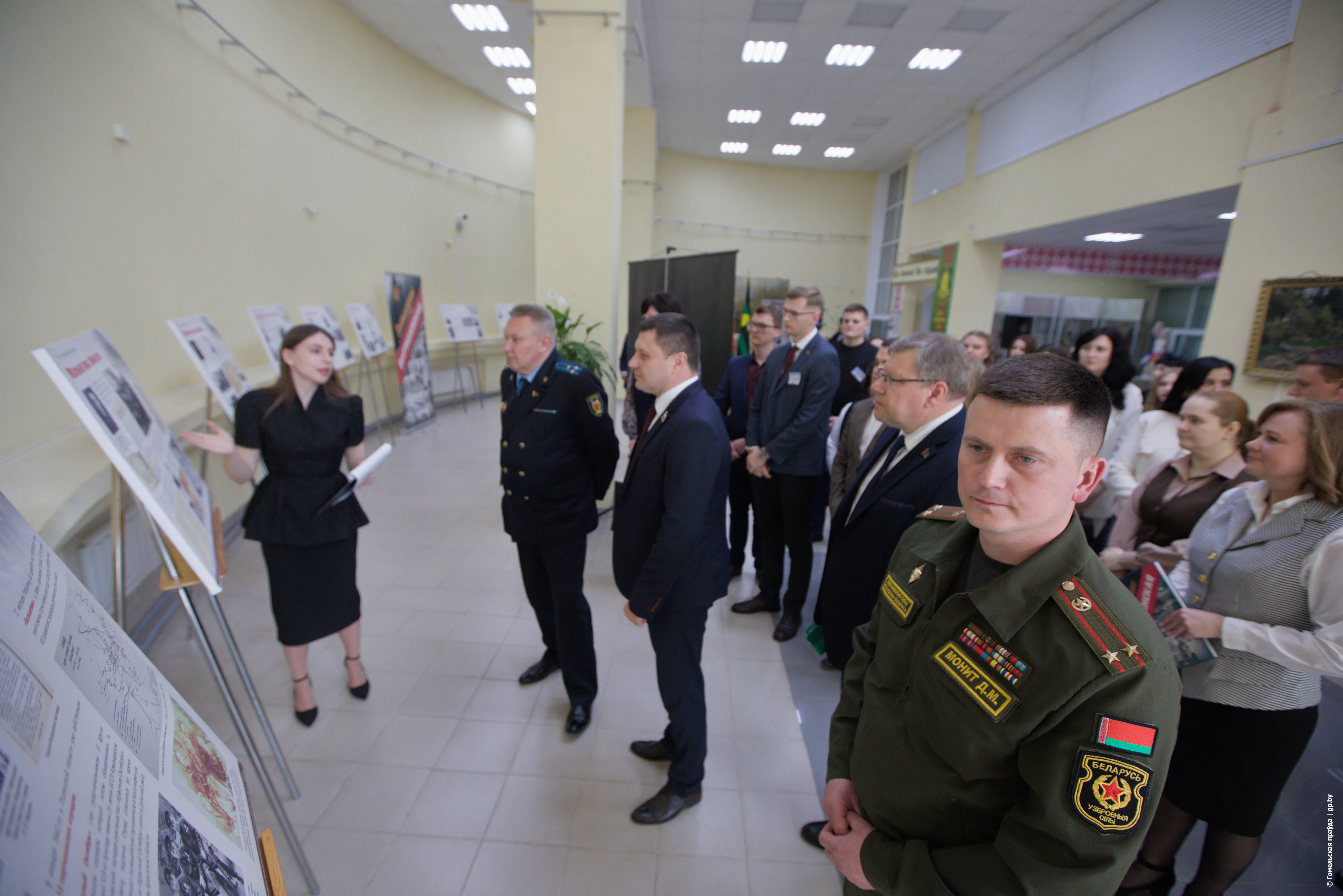  В Буда-Кошелеве открылась выставка «Гомельщина партизанская»