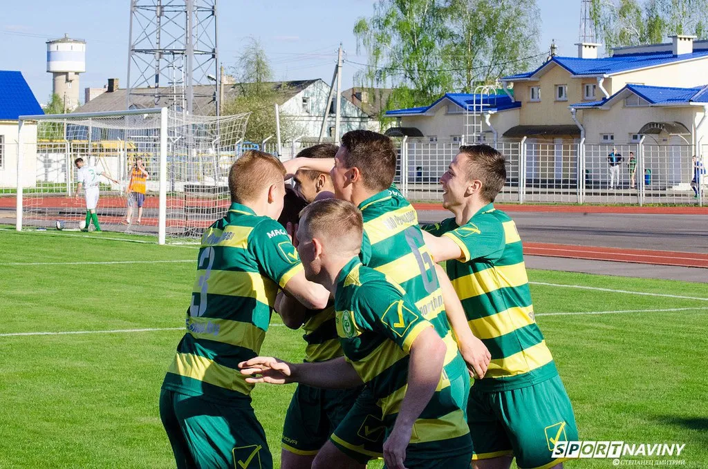 ФК «Спутник» из Речицы одержал первую в сезоне победу во второй лиге ЧБ