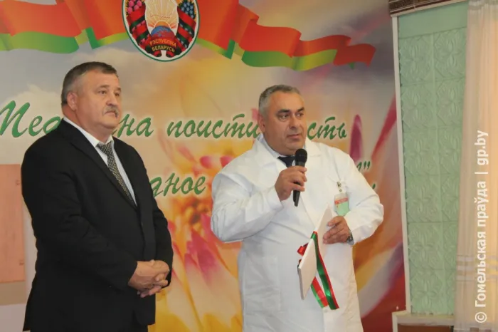 Калинковичской центральной районной больнице передали бытовую технику для оснащения палат