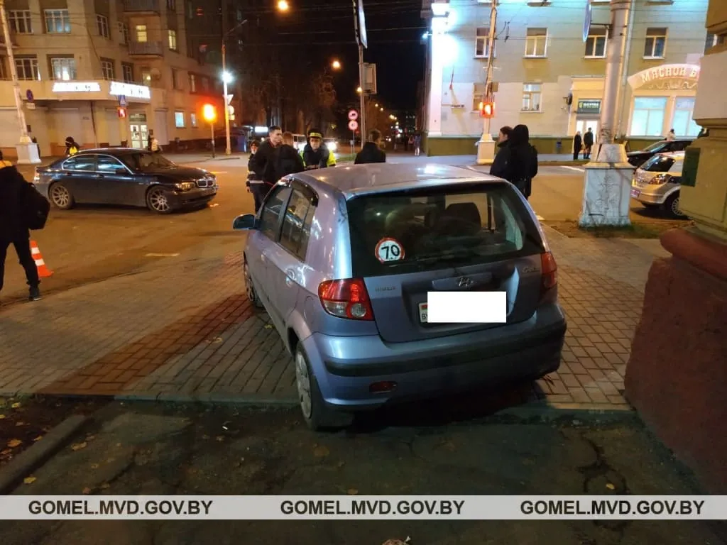 За прошедшие сутки на Гомельщине в ДТП один человек погиб и один получил травмы