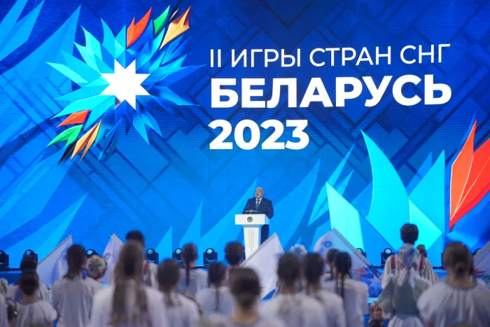 В первый день II Игр стран СНГ корреспонденты "Гомельскай прауды" работали в Минске