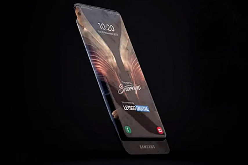 Samsung изобрела смартфон с экраном, опоясывающим корпус устройства