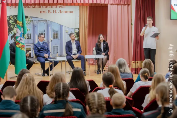 В Гомеле прошел финал областного патриотического проекта «Шаги Победы»