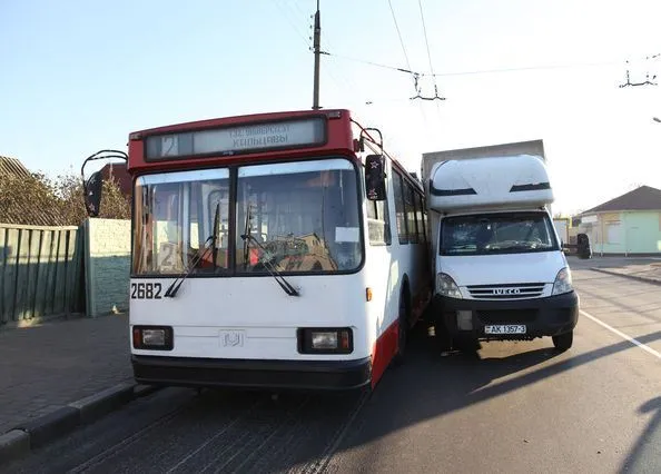 ДТП на ул. Б.Хмельницкого на остановке Ярославская 
