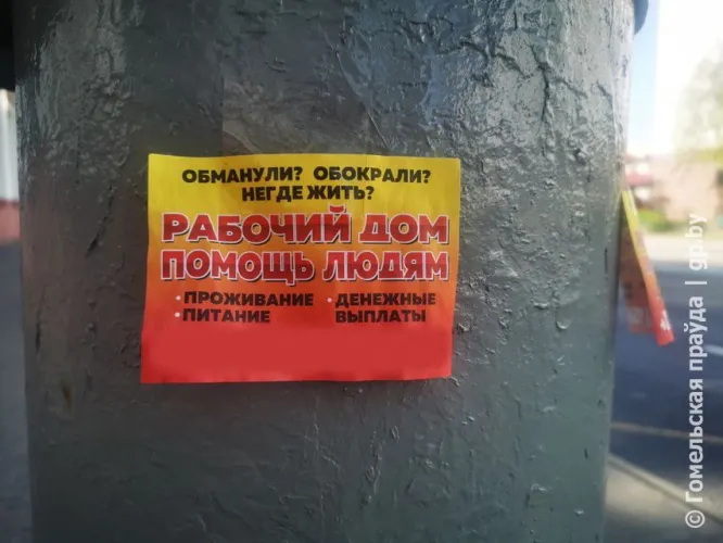 В объявлении на столбе обещают зарплату 2000 рублей. И кто-то в это верит?