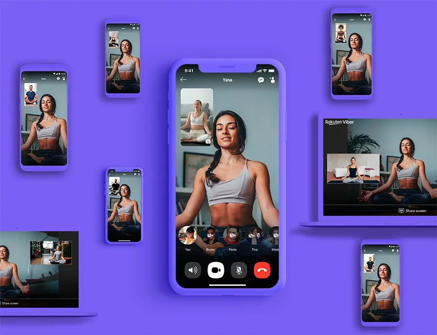 Viber запускает групповые видеочаты для 20 человек