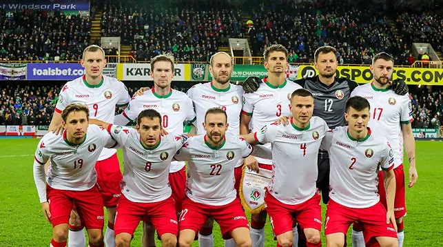 Сборная Беларуси опустилась на 81-е место в рейтинге ФИФА