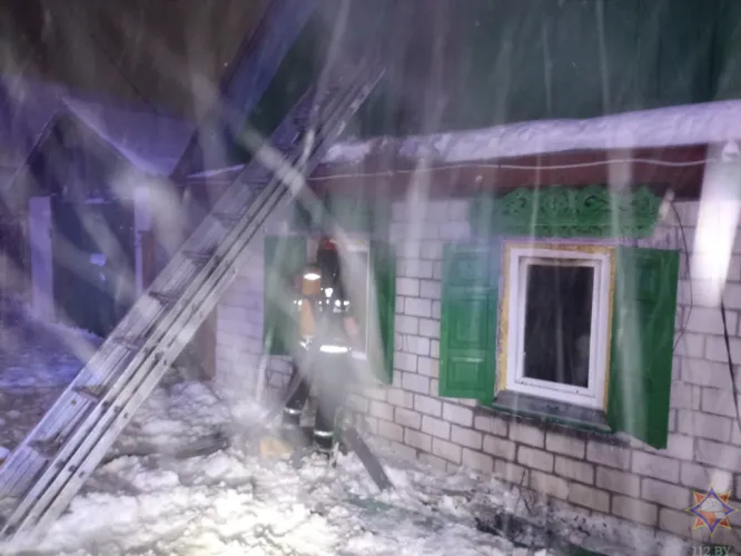 На пожаре в Гомеле погибли супруги