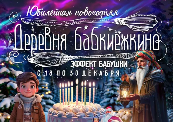 18 декабря под Гомелем откроется новогодняя деревня "Бабкиежкино"