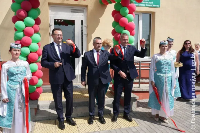 Первый в районе: кабинет компьютерной томографии открыли в Рогачевской ЦРБ