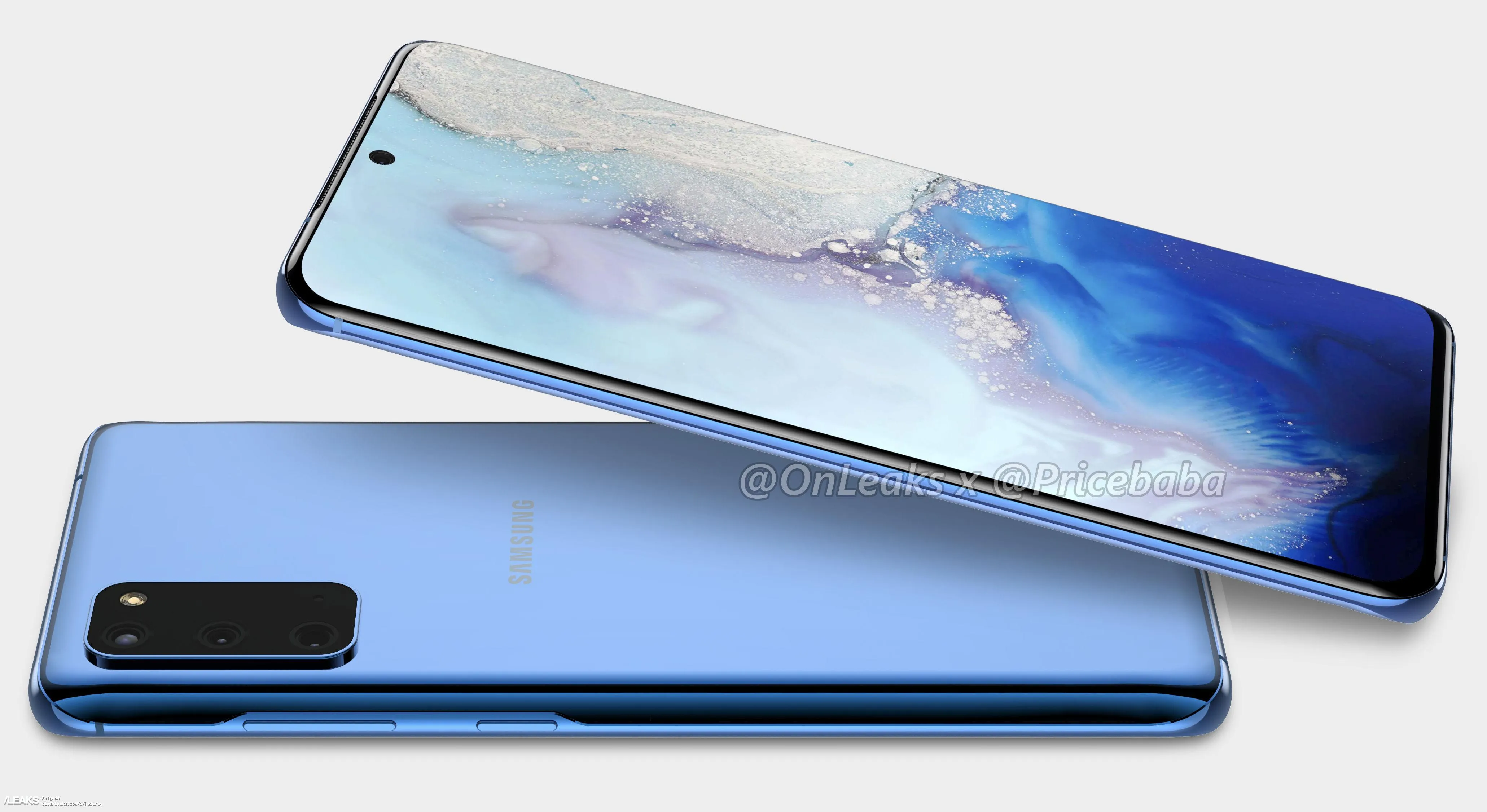 В сеть попали рендеры Samsung Galaxy S11e