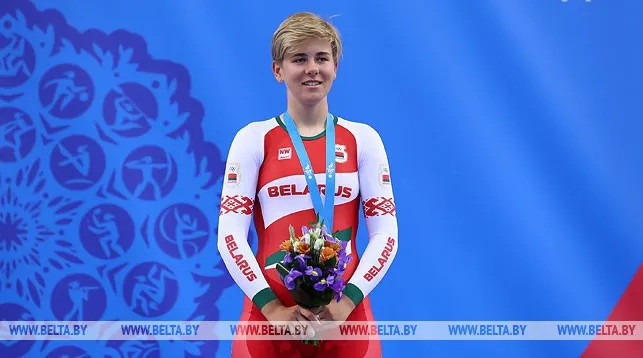 Велосипедистка Анна Терех взяла бронзу на II Европейских играх