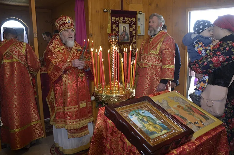 В честь пророка Ильи: в Пуховичах Житковичского района освятили новую часовню