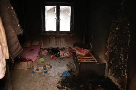 В Житковичах детская шалость с огнём привела к беде