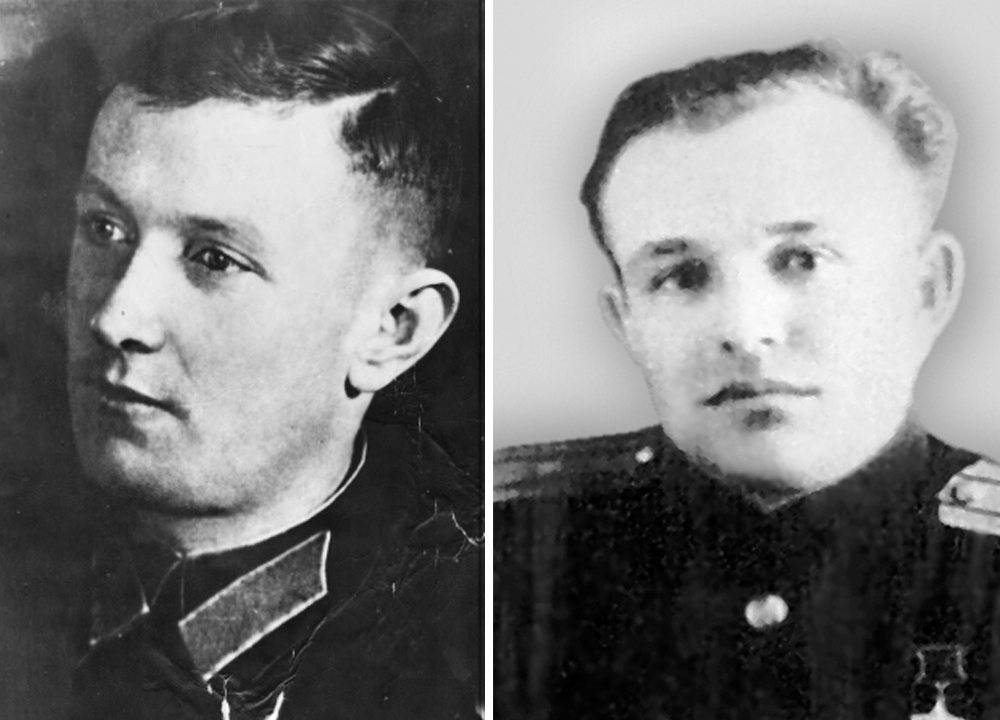 Командиры спецотряда НКГБ–НКВД «Вторые» Павел Качуевский и Николай Зебницкий