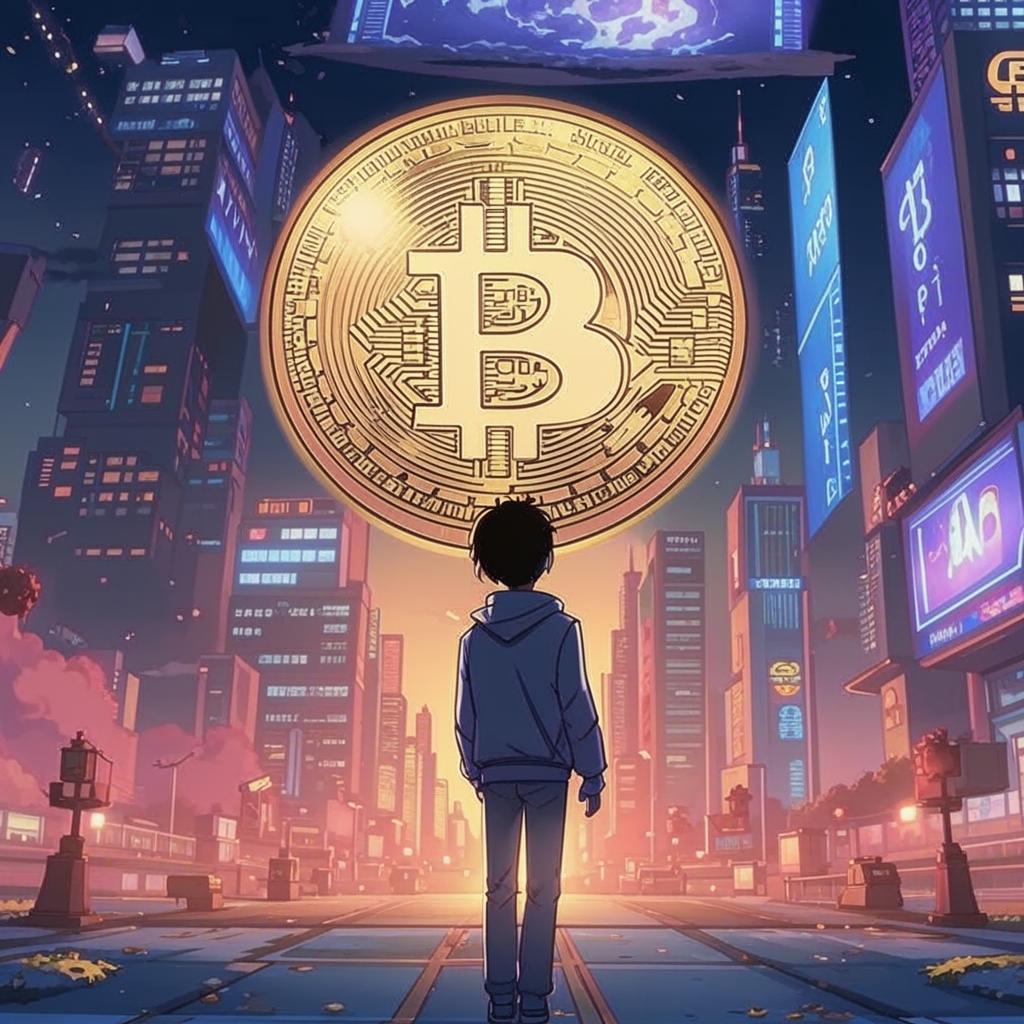 Силуэт на фона Биткоина.jpg