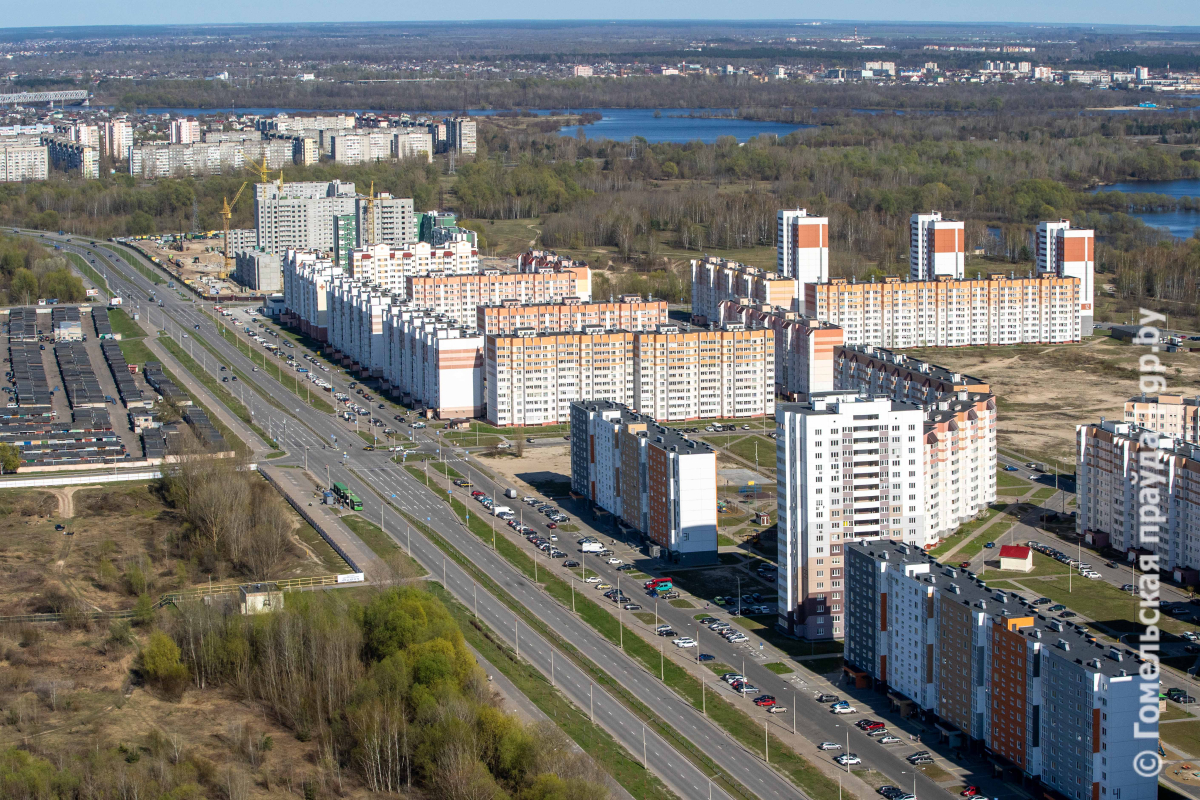 Новый микрорайон Шведская Горка в Гомеле, где детей покусали бродячие собаки